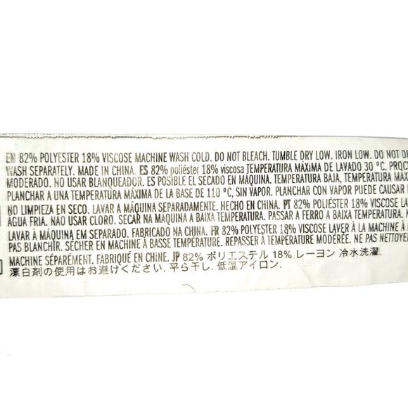 Forever 21 Mens M Textured Plaid Button Down Shirt Black/White Frayed Grunge - Picture 3 of 6